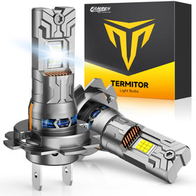 Termitor front view pack of 2 showing compact bulbs and ready to install benefit quick upgrade