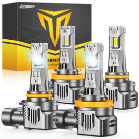 Termitor front view of four bulbs showing plug-and-play benefit