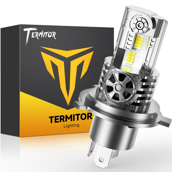 Termitor front view showing bright HID lamp and clear lens for improved visibility