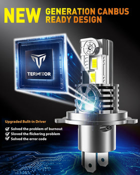 Termitor heat sink detail showing aluminum cooling for consistent long runtime