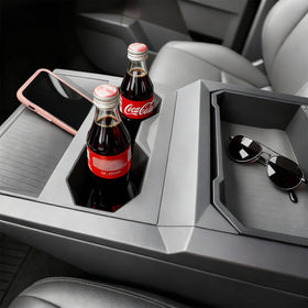 TESCYBERMODS silicone cup holder closeup securing drink and preventing spills