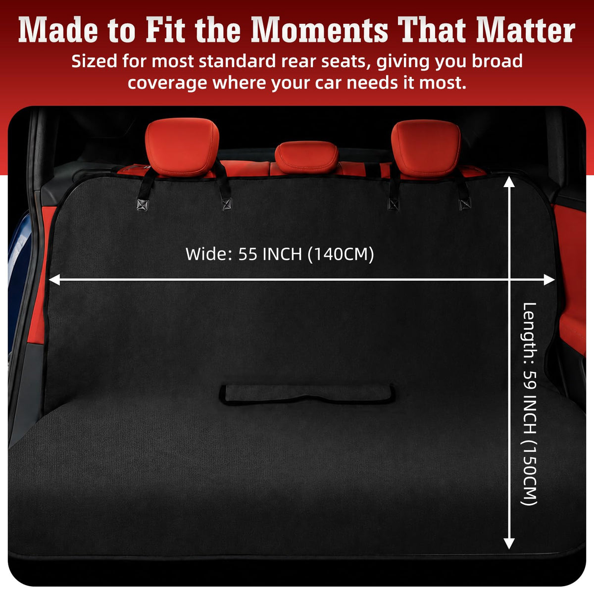 TESFEEL anti-slip backing detail preventing sliding for safer trips