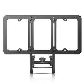 TesFram front view mounted on Model 3 showing slim profile benefit