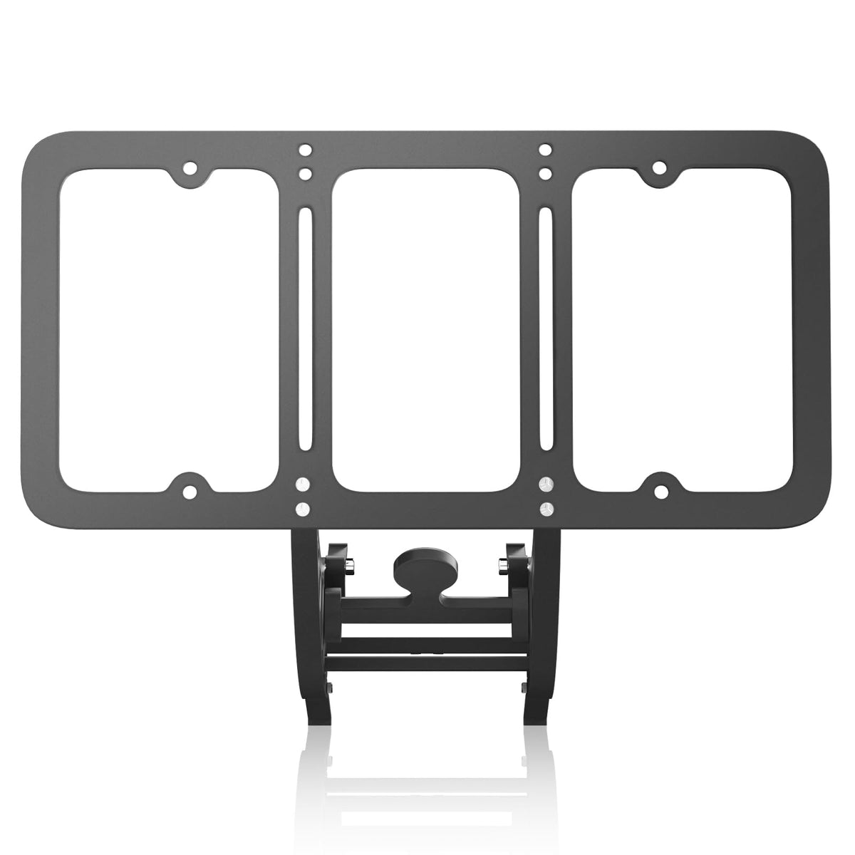TesFram front view mounted on Model 3 showing clean styling and fit