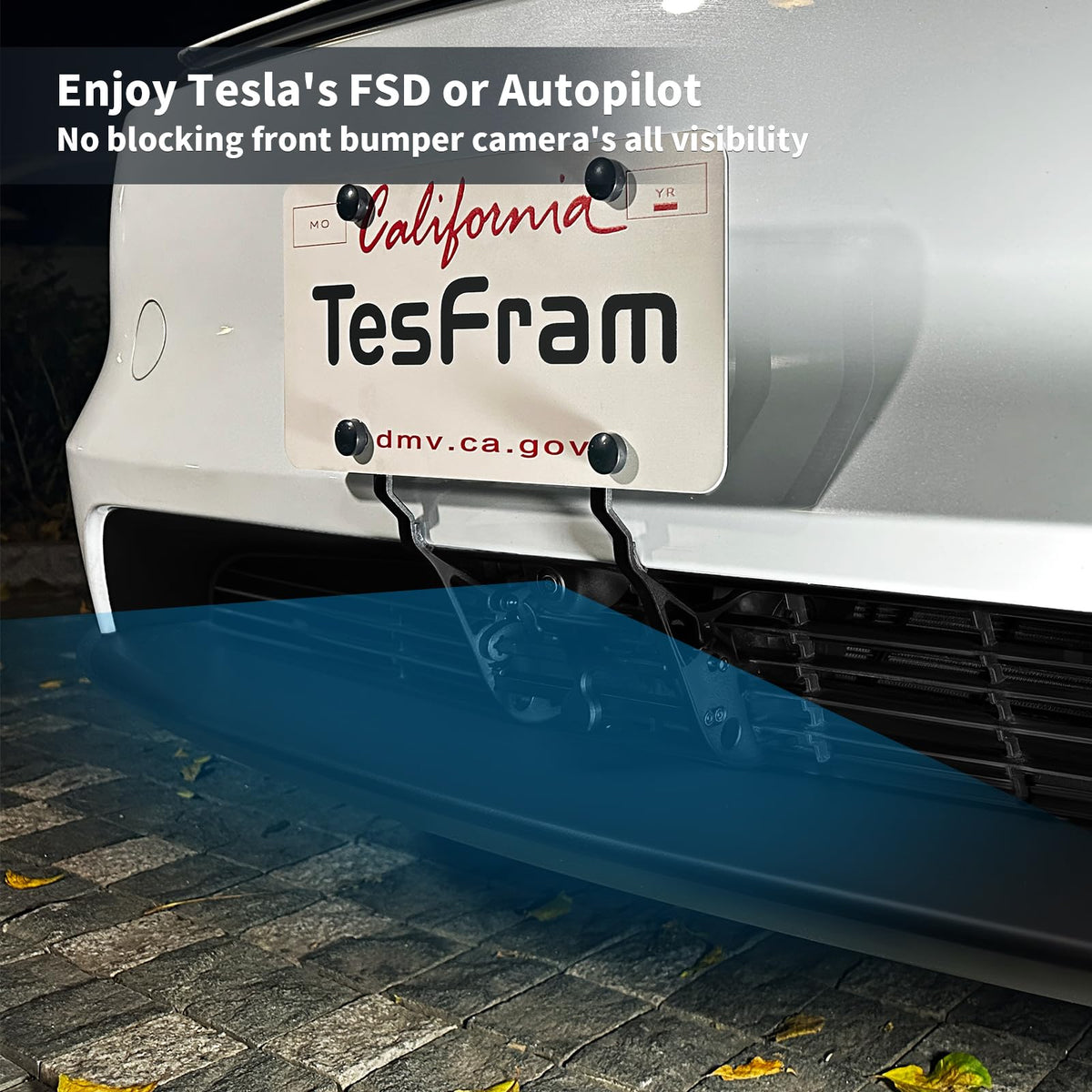 TesFram push-down handle locked in place for quick secure installation