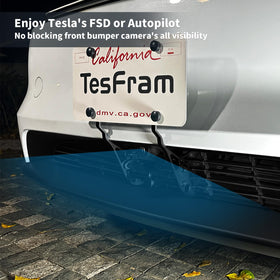 TesFram push-down handle locked in place for quick secure installation