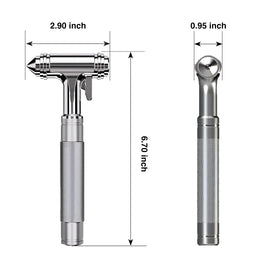 Tesheer ergonomic handle texture providing secure non-slip grip