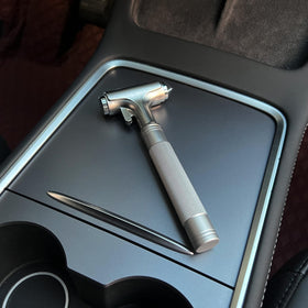 Tesheer product label and Model Y/3/X/S compatibility sticker for fit clarity