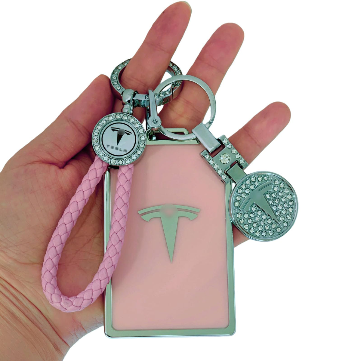 Tesheer displayed on a handbag showing stylish look and quick accessibility