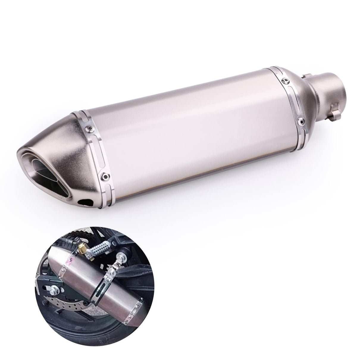 Tesmirror closeup of stainless steel connector demonstrating durable fit and corrosion resistance