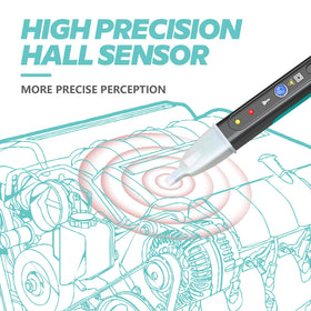 TesterOn LED closeup displaying multi-color indicators for immediate results