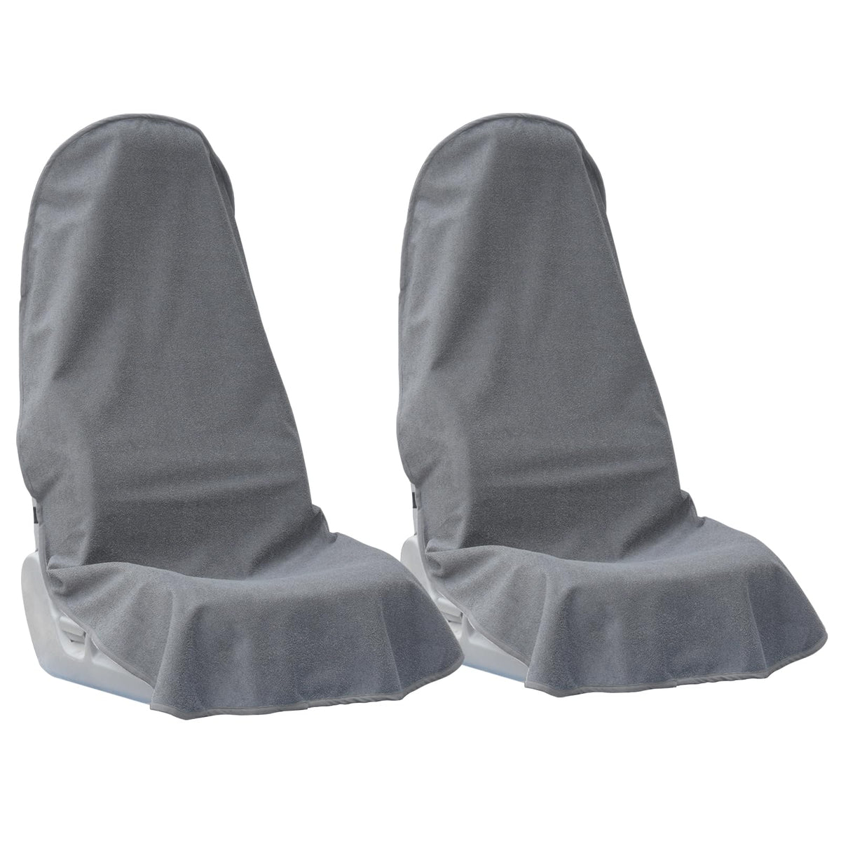 Teuaktty front seat cover full view protecting seat from sweat and stains