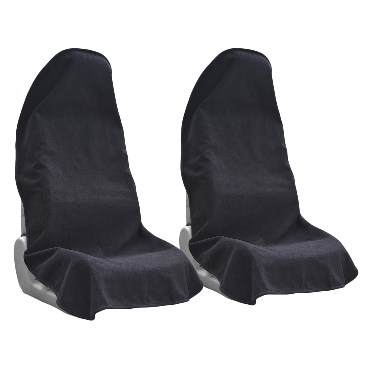 Teuaktty front view seat cover installed showing full protection and neat fit