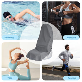 Teuaktty installation with elastic straps for secure, adjustable fit