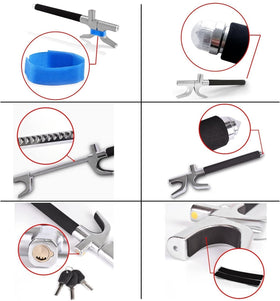 Tevlaphee accessories and packaging with pads covers and Velcro for protection