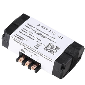 TevzaTechix front view of replacement emergency battery showing compact design and fit benefits