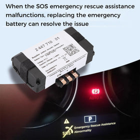 TevzaTechix battery installed in vehicle module demonstrating correct fit and restored function
