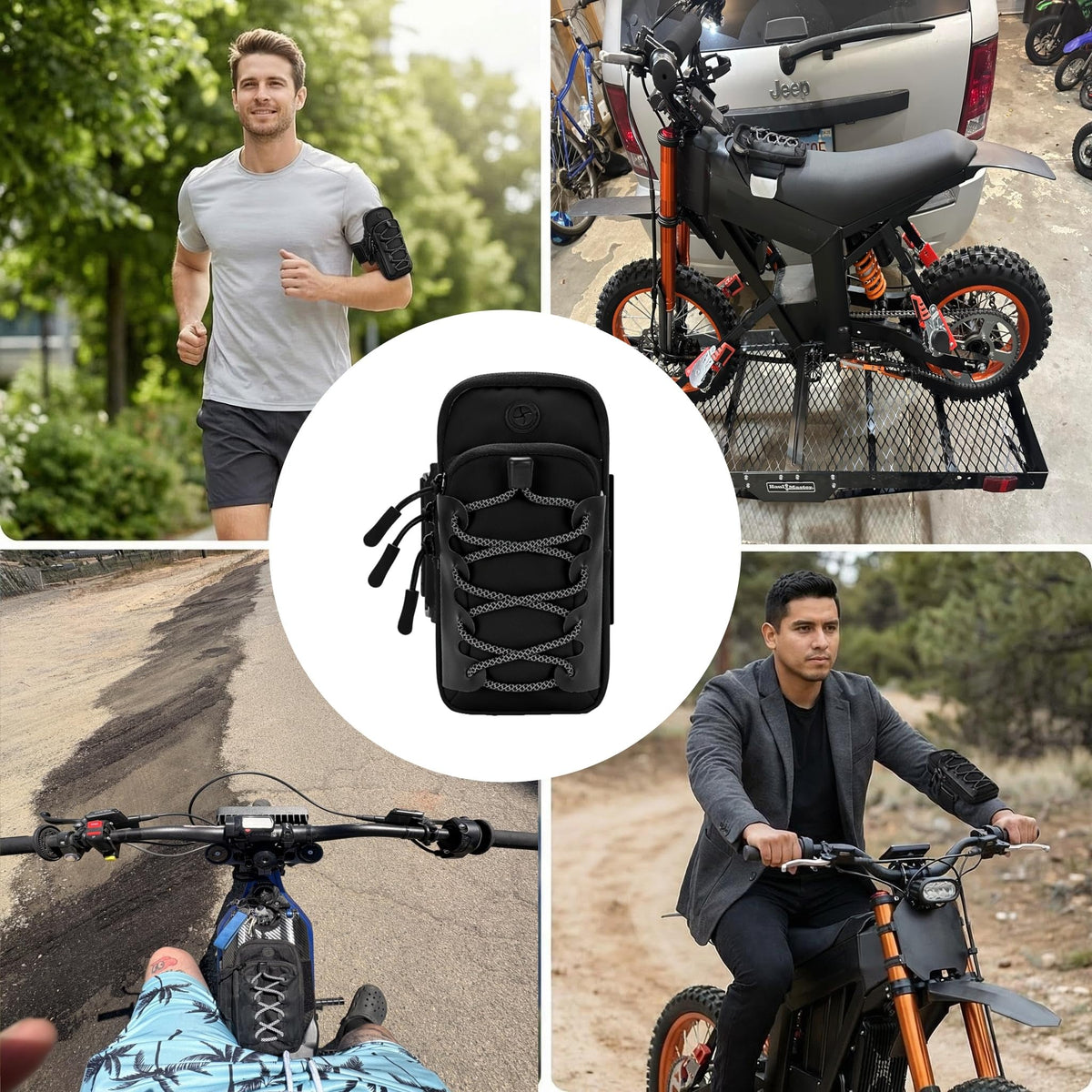 Tfuehn lifestyle shot on trail showing practical use and convenience
