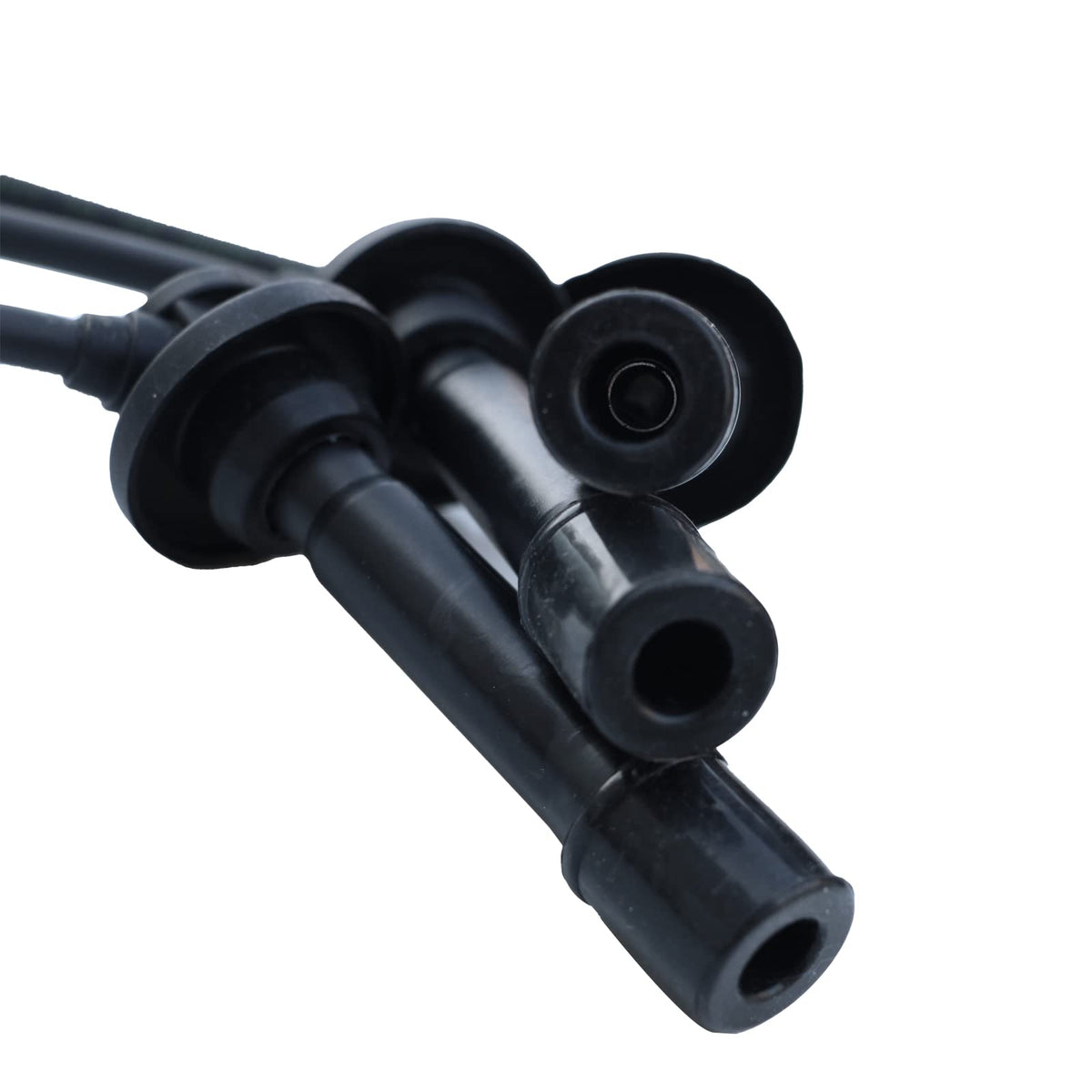TGGKKPARTS wires installed on engine cylinder demonstrating fit and reliable ignition connection