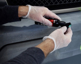 That Stuff applied to interior trim showing OEM-look renewal benefit