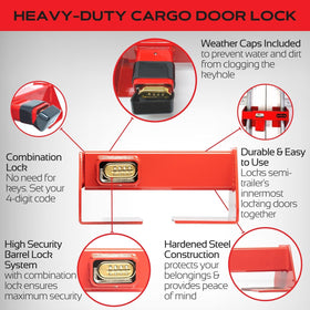 THE EQUIPMENT LOCK COMPANY side profile showing adjustable tubes for varied spacing