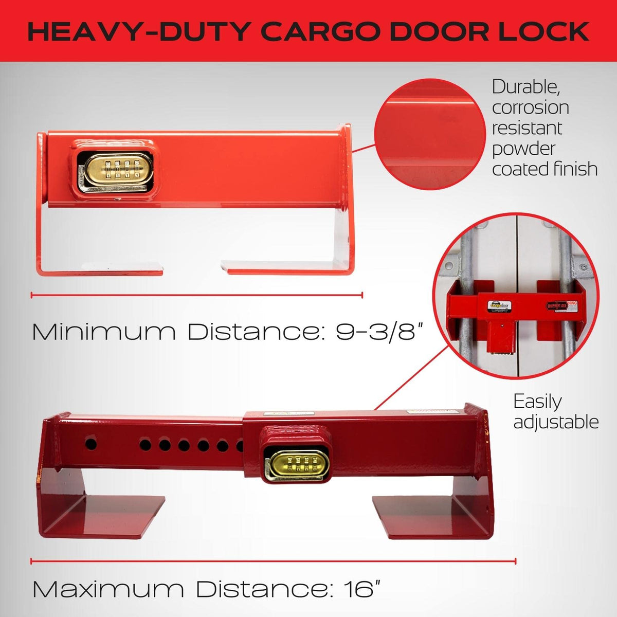 THE EQUIPMENT LOCK COMPANY installed on sea container at dock demonstrating visible deterrence