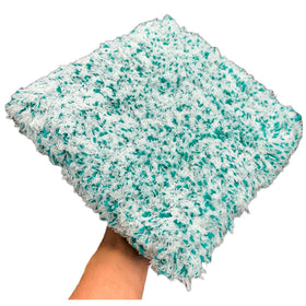 THE HOUSE OF RAGS Wash Boss pile close-up highlighting plush Korean microfiber absorption