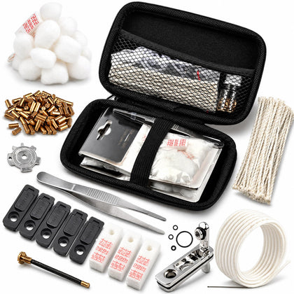The Left Bridge kit box open showing organized parts and portability benefit