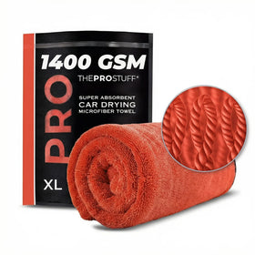 The Pro Stuff folded towel showing plush surface and professional absorbency