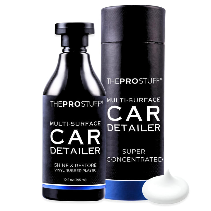 The Pro Stuff bottle front label showing product identity and benefits
