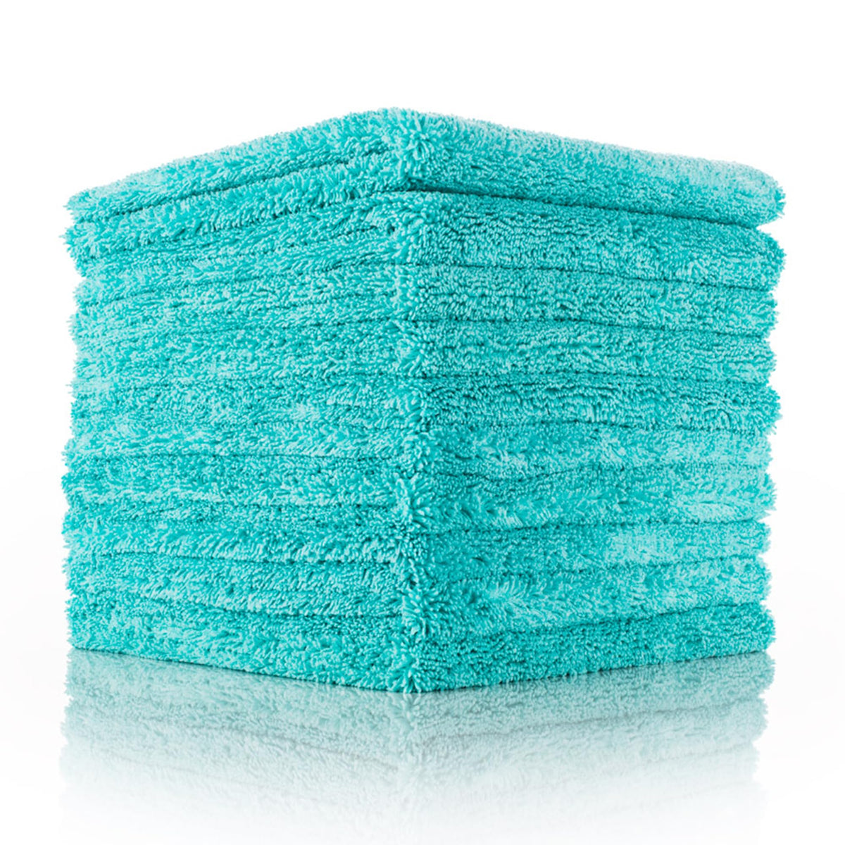 The Rag Company towel pack front view showing teal 10-pack and branding for clear identification