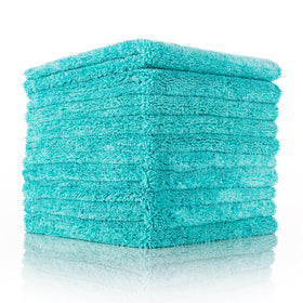 The Rag Company towel pack front view showing teal 10-pack and branding for clear identification