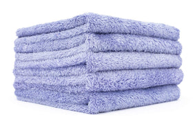 The Rag Company towel pack front view showing lavender color and five-count, ideal for finishing