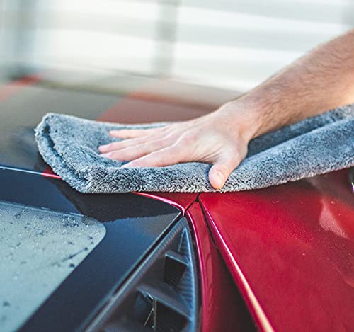 The Rag Company three-pack stacked ready for multi-step detailing jobs