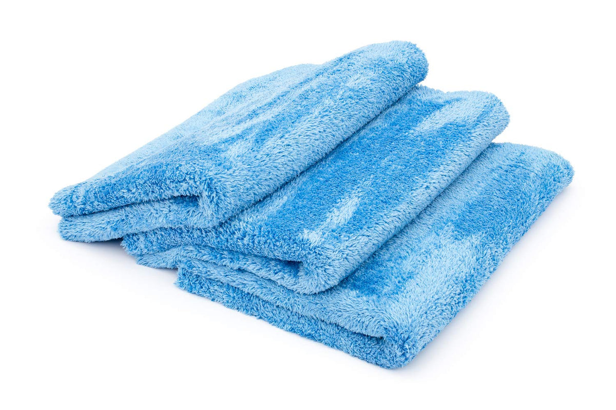 The Rag Company Eagle Edgeless 500 folded towel highlighting plushness for smooth finishing