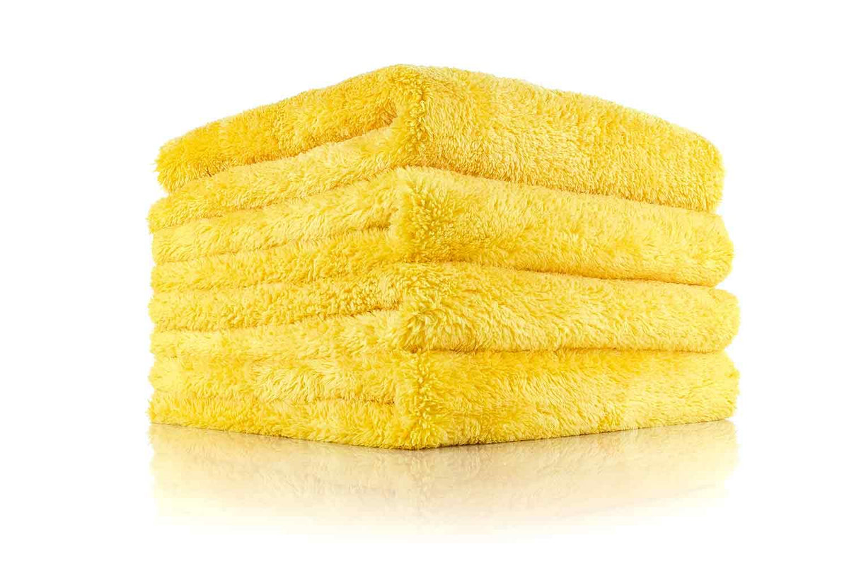 The Rag Company Eagle Edgeless 500 front view showing towel color and size, professional finish