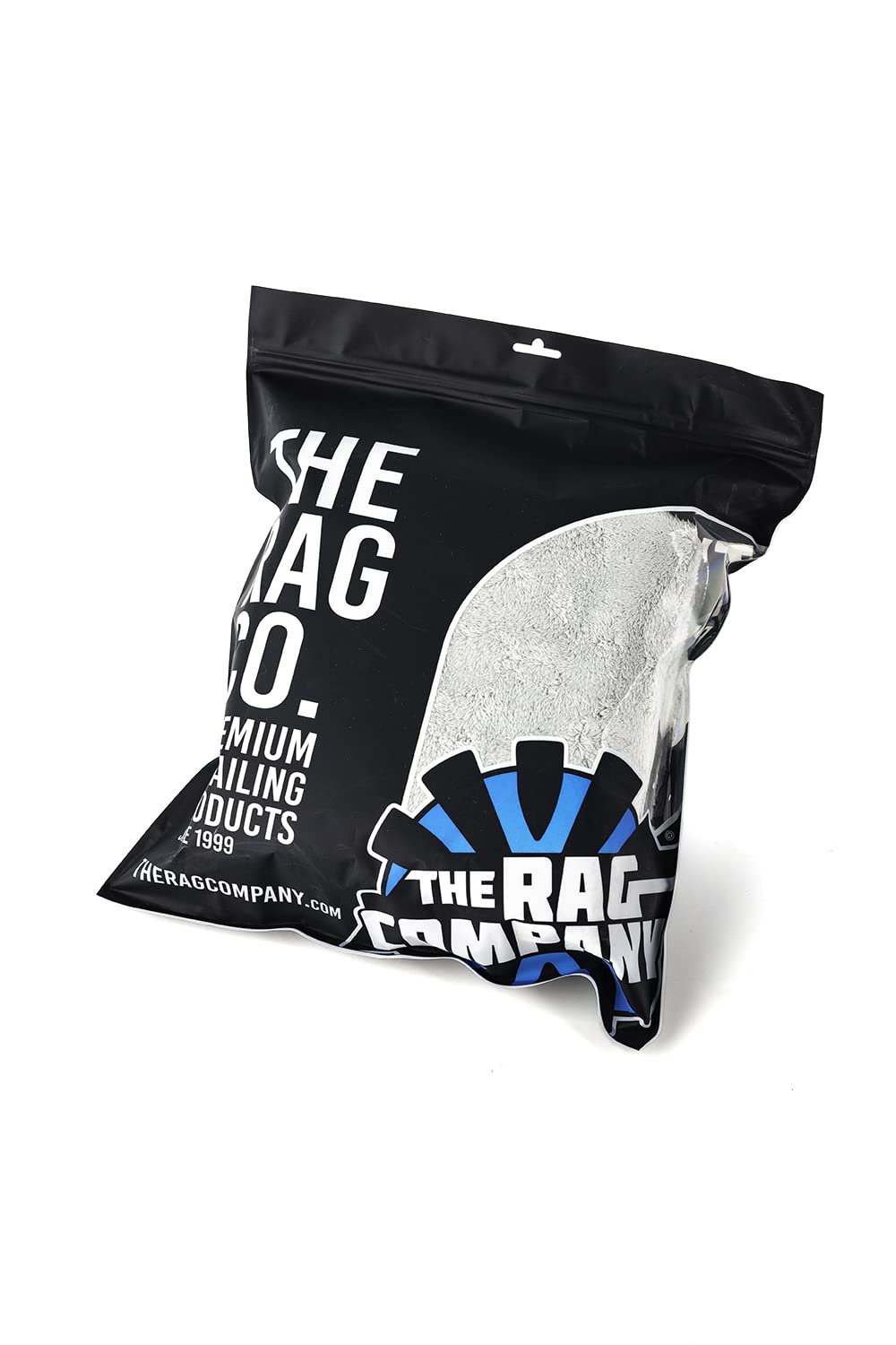 The Rag Company towel in use removing polish with smooth, scratch-free results