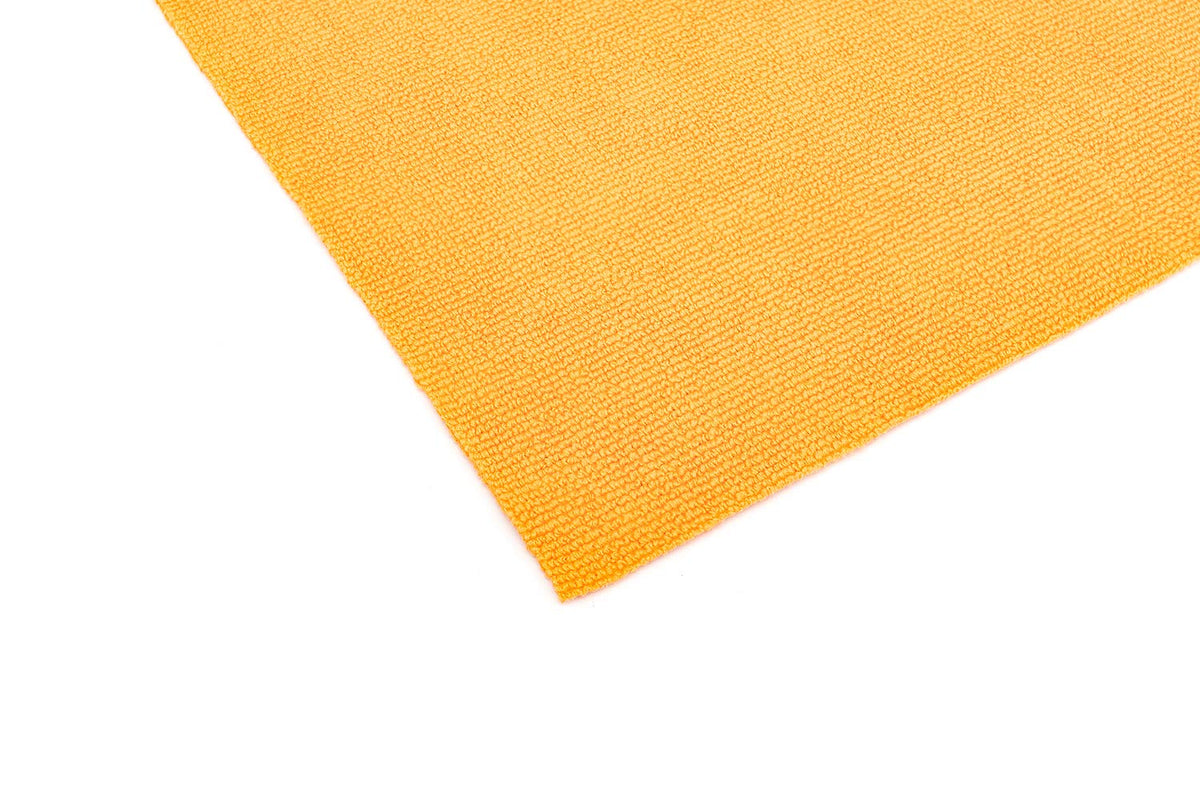 The Rag Company towel close-up pile showing dense fibers for streak-free finish