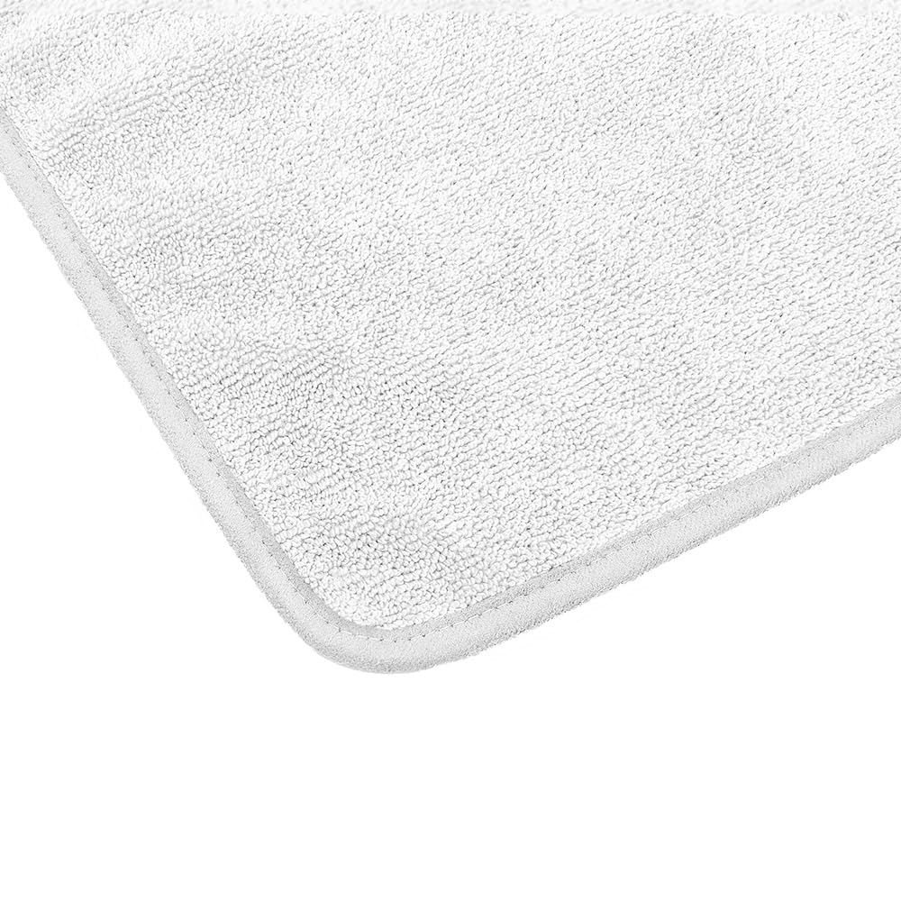 The Rag Company FTW ButterSoft suede edge detail protecting surfaces from scratches