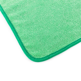 The Rag Company FTW close-up of microfiber weave showing dense fibers for superior absorption