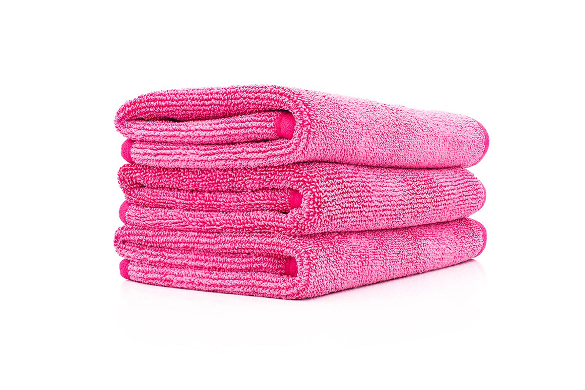 The Rag Company FTW close-up of microfiber pile revealing absorbent texture