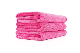 The Rag Company FTW close-up of microfiber pile revealing absorbent texture