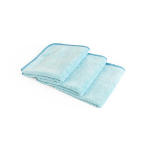 The Rag Company FTW folded towel close-up shows soft pile and absorbency for better pickup