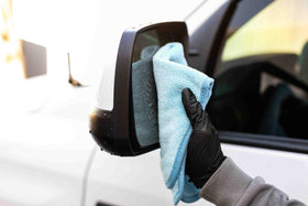 The Rag Company FTW polishing car paint shows gentle, scratchless finish on clear coat