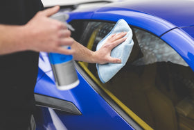 The Rag Company FTW buffing stainless steel illustrates lint-free shine and smudge removal