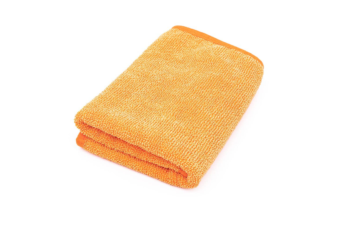 The Rag Company FTW suede edge detail preventing scratches and protecting delicate surfaces