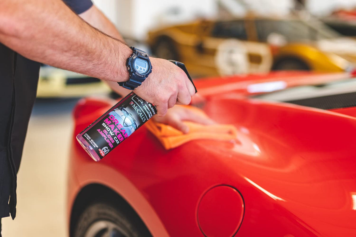 The Rag Company FTW polishing stainless steel leaving a smear-free polished shine