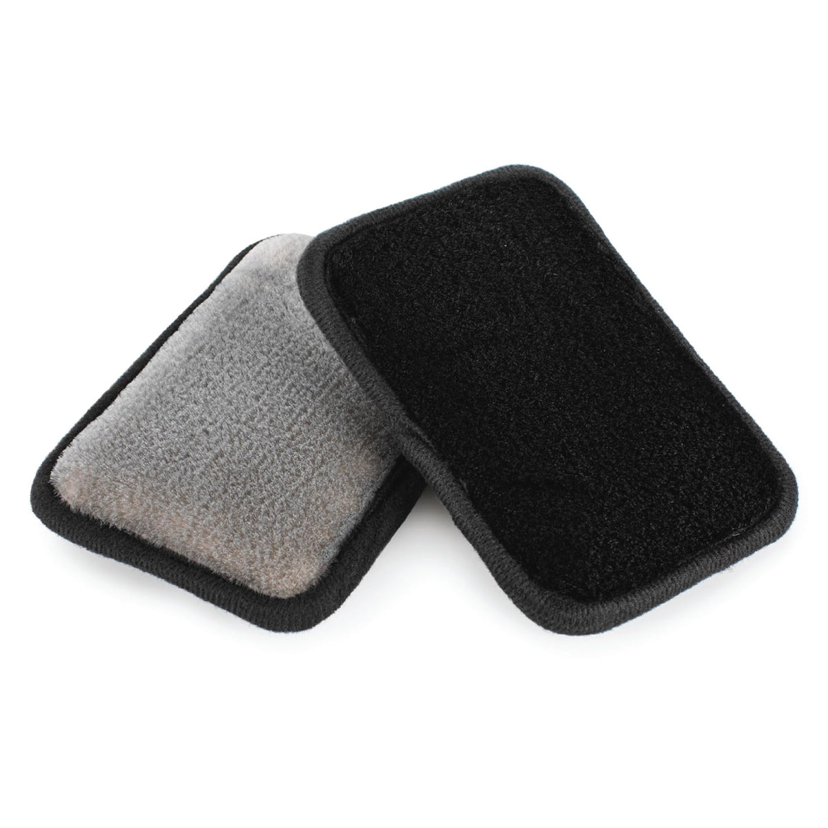 The Rag Company close-up microfiber fibers capturing dirt for gentle cleaning