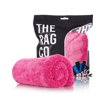 The Rag Company Liquid8r M22 front view showing compact towel and plush pile benefit