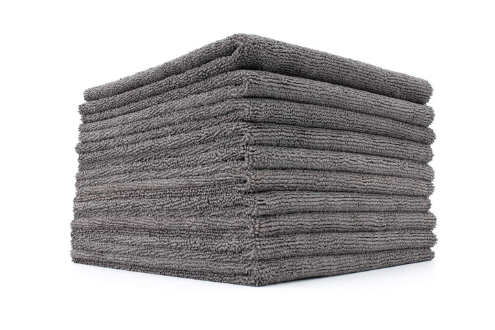 The Rag Company front packaging showing 10-pack, professional microfiber towels